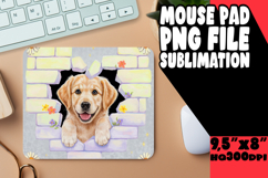 WHIMSICAL MOUSE PAD PNG DESIGN, Cute Dog Product Image 1