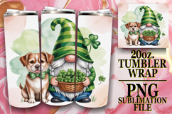 Dreamy Reflections 20oz tumbler wrap, St Patricks Product Image 1