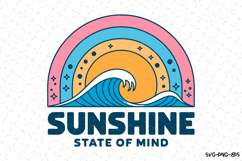 Sunshine state of mind svg | Summer Svg | Svg Cut Files Product Image 1