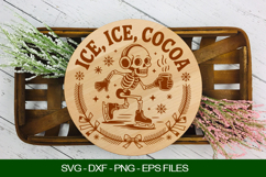 Ice, ice, cocoa Cutting Board SVG Product Image 1