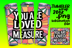 Stylish 20oz Tumbler Design , Religious Product Image 1