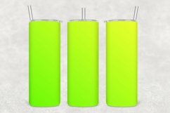 Ombre Gradient Tumbler Wrap Sublimation Product Image 1