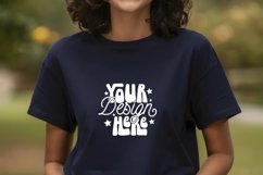 Gildan 64000 Tshirt Mockup, Black Tshirt Mockup 64000 Product Image 1
