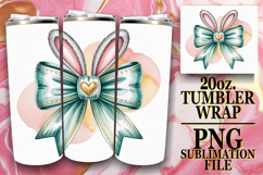ENCHANTING HORIZONS 20oz TUMBLER WRAP, Easter Bow Product Image 1