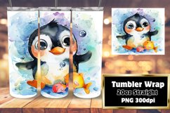 Colorful Creature Parade Sublimation Tumbler Design - 20oz Product Image 1
