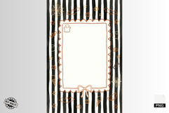Whimsy Halloween Frames Clipart Product Image 1