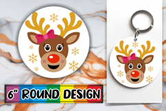 Luminous Ornaments Round Design, Cute Christmas Product Image 1