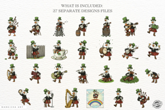 St Patricks Musician Goose Clipart Product Image 3