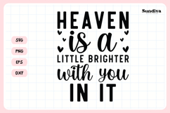 40 Heartfelt Memorial Quotes SVG Bundle Product Image 24