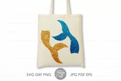 Mermaid tail SVG, mermaid | mermaid tail clipart Product Image 4