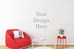 Mockup in interior, Blank wall mockup, Kids mockup Product Image 1