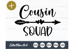 Cousin Squad SVG, Cousin SVG, Cousin Crew Svg, Little Cousin Product Image 2