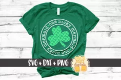 One Lucky Mermaid - Mermaid St Patrick's Day SVG PNG DXF Product Image 1