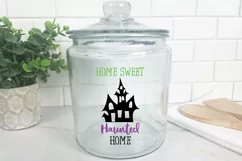 Home Sweet Haunted Home SVG Cut File -Halloween SVG File Product Image 3