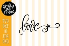 Love - Hand Lettered Design Product Image 1