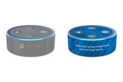 Amazon Eco Dot Gen 2 Audio Device Vinyl Skin Design Mockup Product Image 1