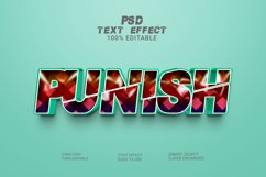 Punish 3d Text Effect Style Product Image 1
