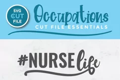 Nurse appreciation svg - a nurse svg file for Cricut Product Image 5