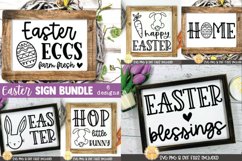 Easter SVG | Easter Sign SVG Bundle Product Image 8