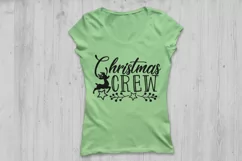 Christmas Crew Svg, Christmas Svg, Holidays Svg, Winter Svg. Product Image 2