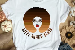 Black Woman SVG Melanin SVG PNG DXF EPS For Cutting Printing Product Image 7