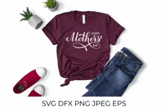Happy Mother's Day SVG. Mothers day calligraphy lettering Product Image 2