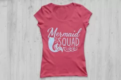 Mermaid Squad SVG, Mermaid Svg, Mermaid Tail Svg, Summer Svg Product Image 2