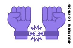 Colored Freedom Icon Product Image 1