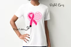 Breast cancer survivor, heart SVG / DXF / EPS / PNG file Product Image 3