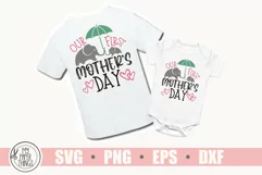 Our first mother's day svg, Mommy and me svg Product Image 2