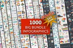 1000 Ultra Big Infographic Elements Product Image 1