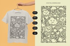 Weather Doodle T-shirt | SVG Product Image 1