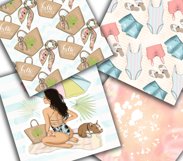 Best Summer Ever Clipart Design Kit Product Image 11