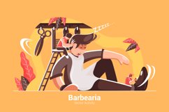 Barbearia - Vector Illustration Product Image 1