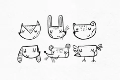 Scandinavian woodland clipart | Cute nursery clipart Product Image 3