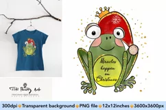 Christmas Frog Illustrations PNG Product Image 1