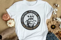 Father's Day SVG PNG DXF EPS Husband Father King Hero SVG Product Image 5