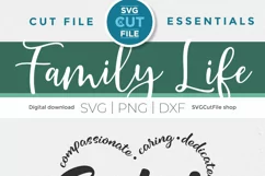 Sister svg, a sister svg heart design for sister's day Product Image 4