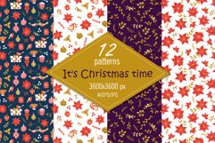 It's Christmas time - digital paper/seamless patterns Product Image 1