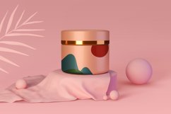 Jar of cream mock up. Product Image 3