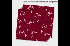 16 Seamless Red and Gray Love Valentine Digital Papers Product Image 7