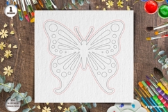 Butterfly Laser Cut | Glowforge | SVG Product Image 2