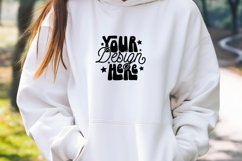Gildan 18500 Hoodie Mockups, Christmas Gildan 18500 ladies Product Image 1