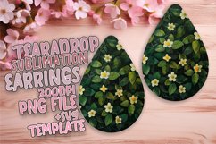 Chic Floral Dangle Earrings Product Image 1