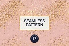 Pink Gold Shimmer Digital Paper, Glitter Texture Product Image 3