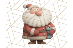 Santa Claus Clipart, North Pole Holiday PNG Graphics Product Image 3