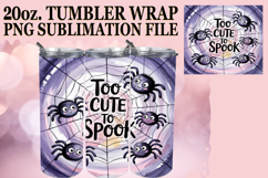 RADIANT LOVE 20oz TUMBLER WRAP, Halloween Product Image 1