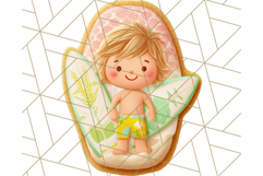 Summer Cookie Character PNG, Cute Beach Clipart Tropical Png Product Image 3