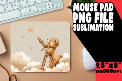 Ladybug Sublimation Mouse Pad - Spring Style Product Image 1