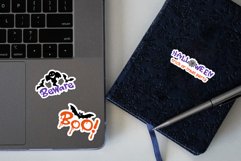 Halloween stickers bundle|12 stickers printable png Product Image 2